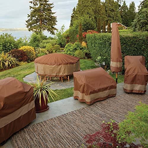 DUCKCOVERS Ultimate Water-Resistant 58 Inch Patio Cushion Storage Bag, Patio Furniture Covers