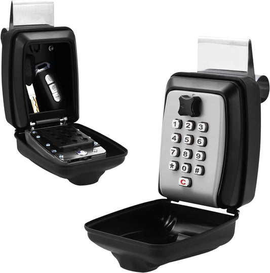 Upgrade SL-591 Car Window Lock Box, car Key Lock Box, Car Lock Box | Car Window Punch Button Lock Box, Vehicle Window Lock Box, Lock Boxes for car fit for Ride Share, Turo, GetAround