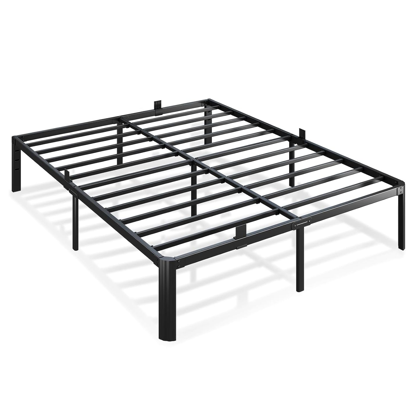 Metal Bed Frame King Size, 14 Inch Heavy Duty Platform Bedframe, Noise Free
