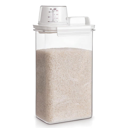 Rice Container,Rice Storage Container,3-5 Lbs Tcereal Storage Container | Suitable for Home Kitchen Rice, Soybean Food Storage,Pet Food Storage Containers