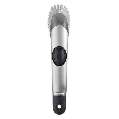 OXO Steel Soap Dispensing Dish Brush, Dish Scrubber