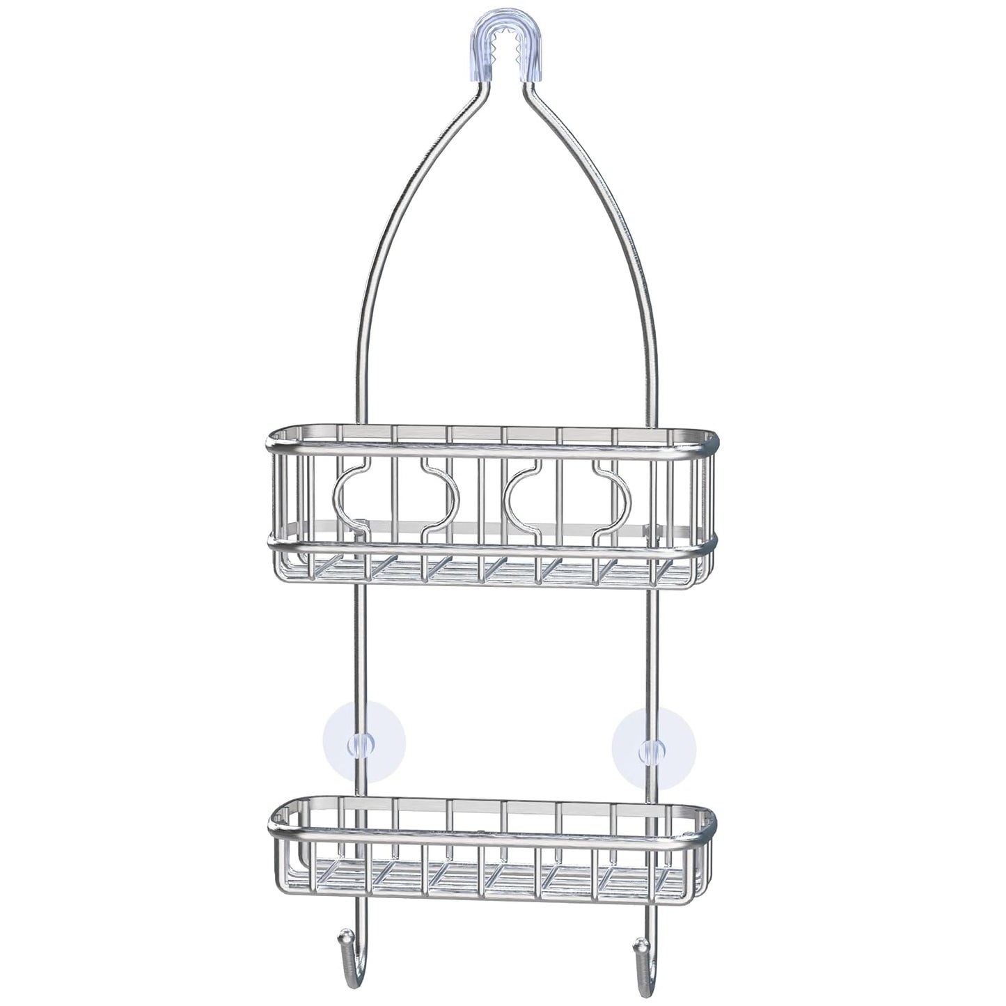 Simple Houseware Stainless Steel Hanging Shower Head Caddy Organizer | (24 x 10.2 x 4.25 inches)