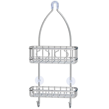 Simple Houseware Stainless Steel Hanging Shower Head Caddy Organizer | (24 x 10.2 x 4.25 inches)