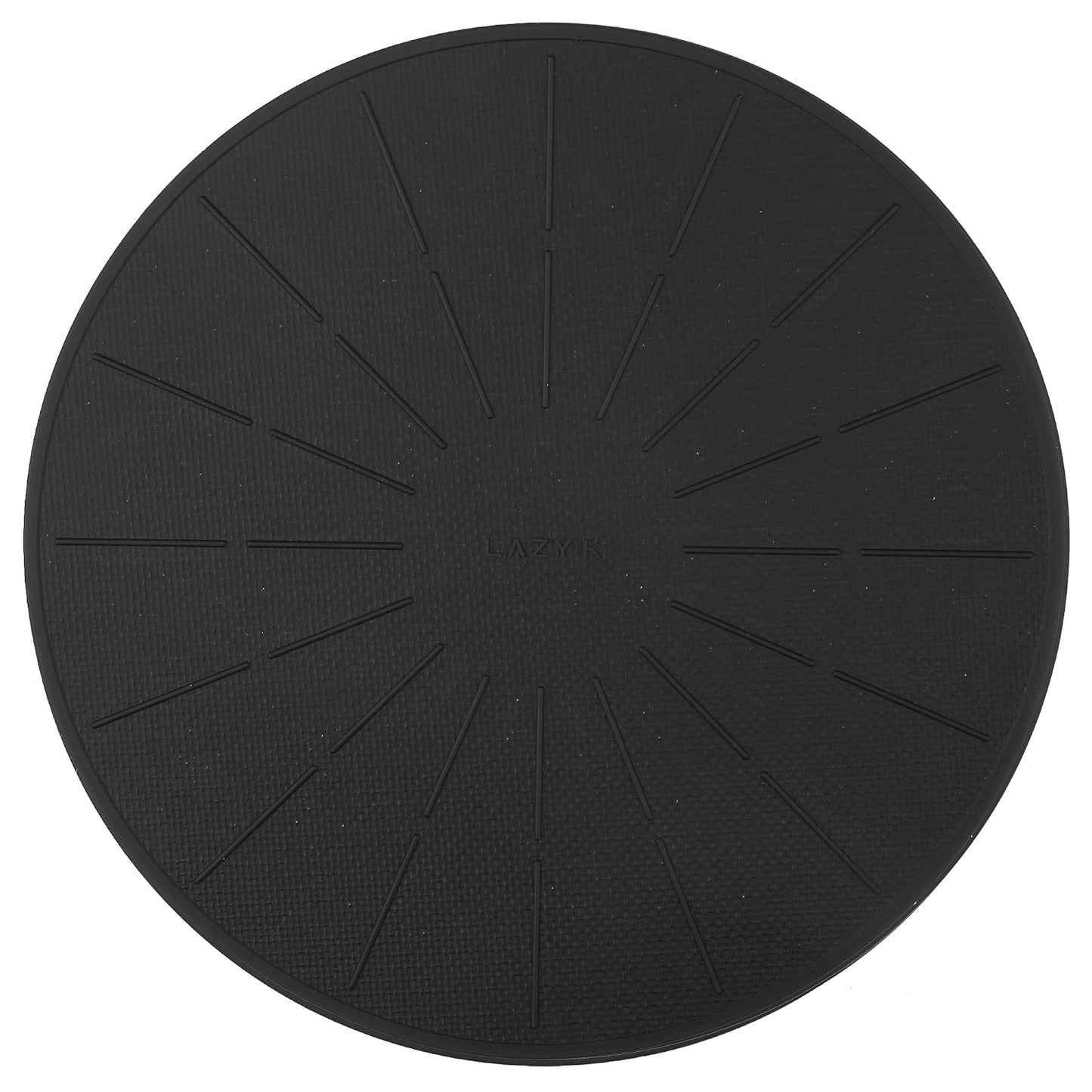 Induction Cooktop Mat - Silicone Fiberglass Scratch Protector - for Magnetic Stove - Non Slip Pads to Prevent Pots from Sliding During Cooking_ Black (11inches)