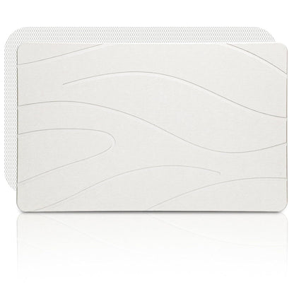 Large Stone Bath Mat, 31.5 x 19.7” Diatomaceous Earth Bath Mat | Extra Large Stone Bath Mat for Bathroom, Absorbent Stone Shower Mats, Non-Slip Barhroom Floor Mat, Quick Dry, Easy to Clean