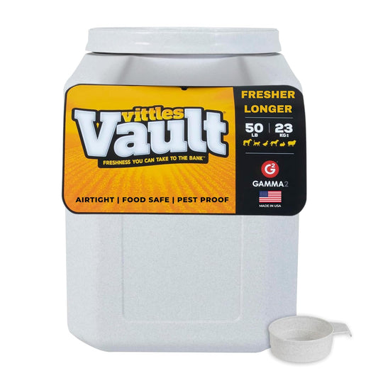 Vittles Vault Traditional Pet Food Storage Contain... (Gray)