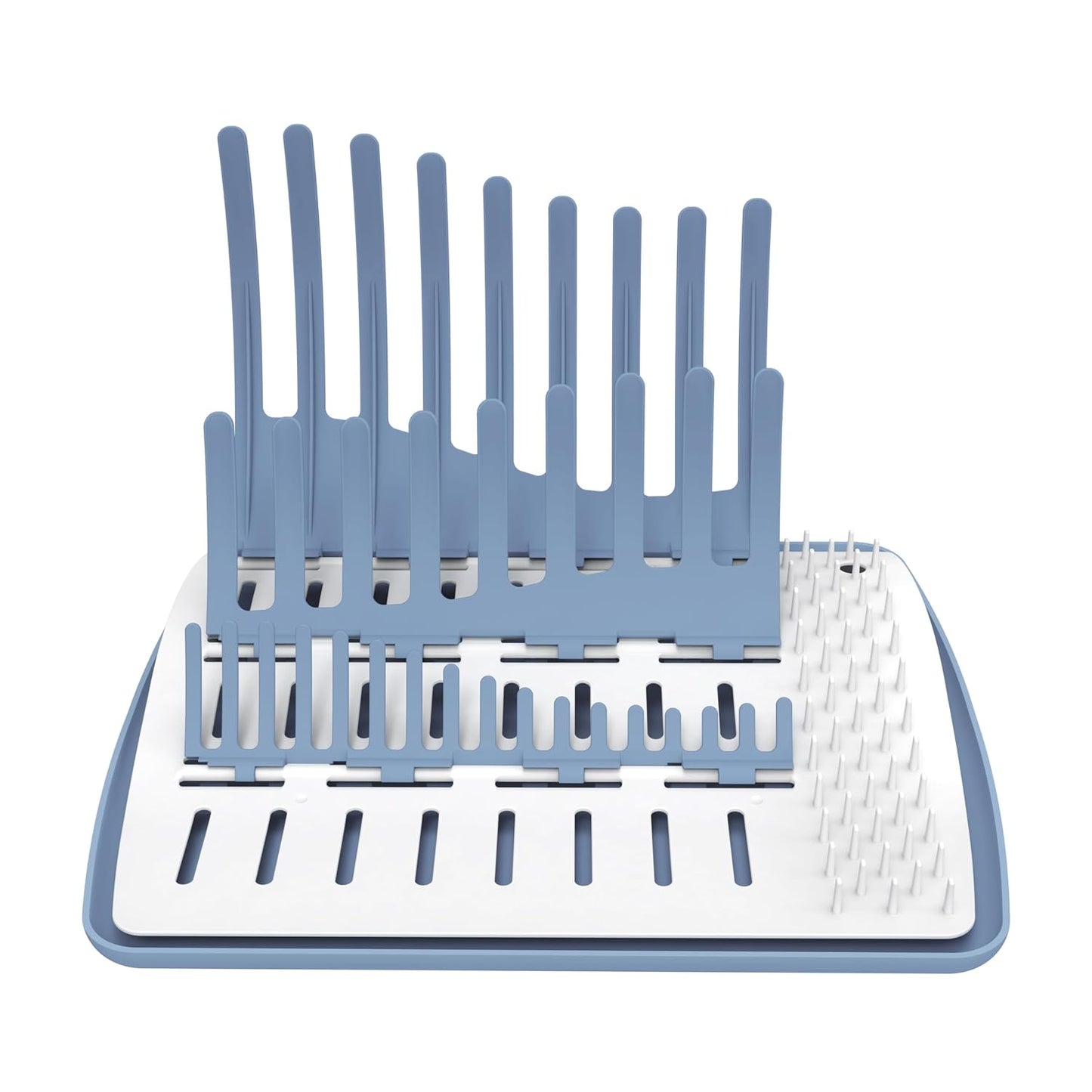 Dr. Brown's Folding Baby Bottle Drying Rack for Easy Storage - Dry Nipples, Pacifiers and Other Baby Essentials, BPA Free