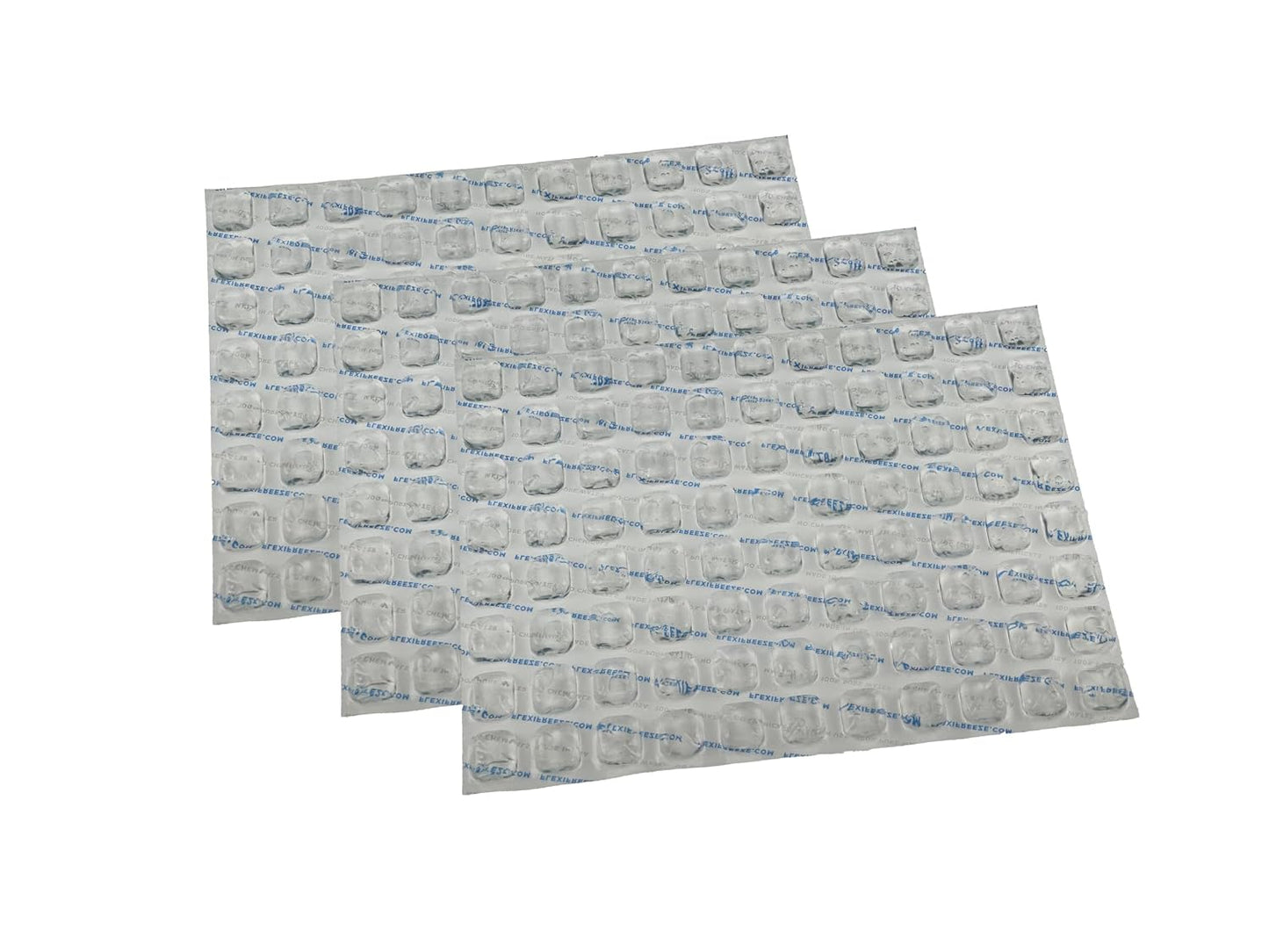 Reusable Ice Packs for Coolers – Ice Sheet Freezer Packs with 88 Ice Cubes, Flexible & Cuttable (3 Pack)