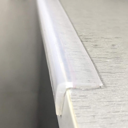 100% Silicone Clear Edge Protector Baby Proofing Furniture Guard, 3FT | Pre-Taped Adhesive Table Corner Guards, Flexible for Child Safety, Wall Cabinets Counter Bumper, 5/8" Depth