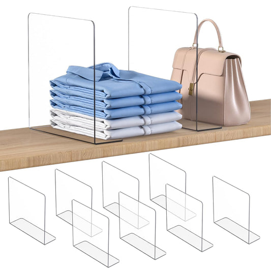 OKPOW Shelf Dividers Closet Organizer - 12" Tall X...