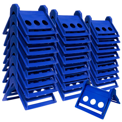 24pcs Flatbed Cargo Edge Corner Protectors Strap Corner Protectors Fit for 4'' Winch Ratchet Straps To Protect Cargo and Straps