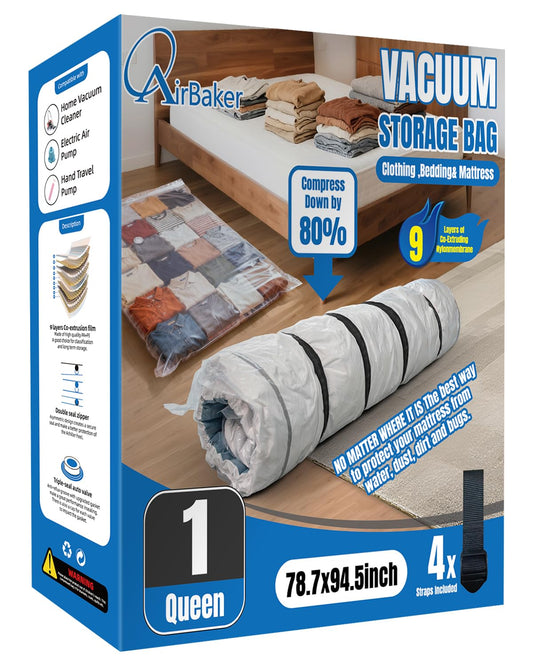 Vacuum Bag for Moving, Vacuum Seal Bag Heavy Duty...