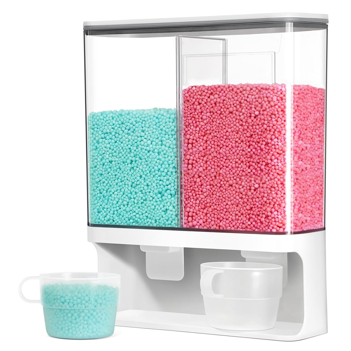 Laundry Detergent Dispenser, Scent Booster Beads Dispenser for Laundry Room Organization, Suitable for Beads, Stain Remover Powder
