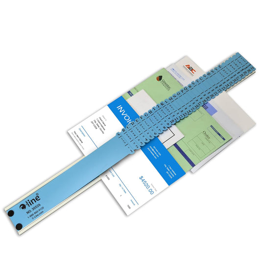 All-Purpose Document Sorter, 2.5 x 23.5 Inch, Blue... (Blue | Plastic)