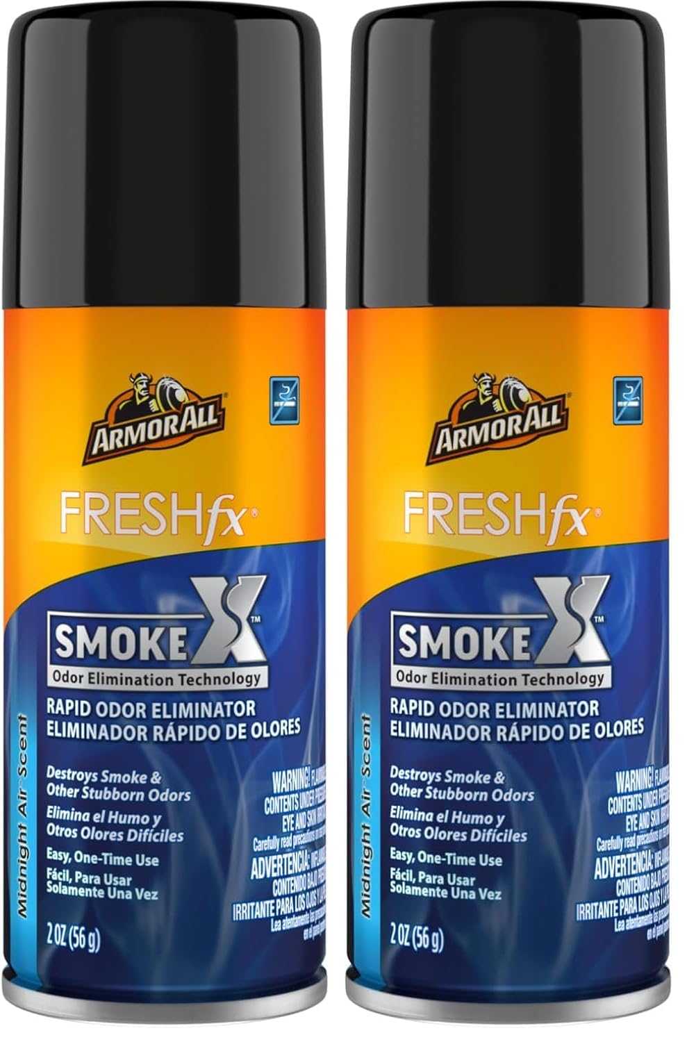 Armor All Smoke X Car Air Freshener, 2 Oz | Pack of 2 | Car Purifier