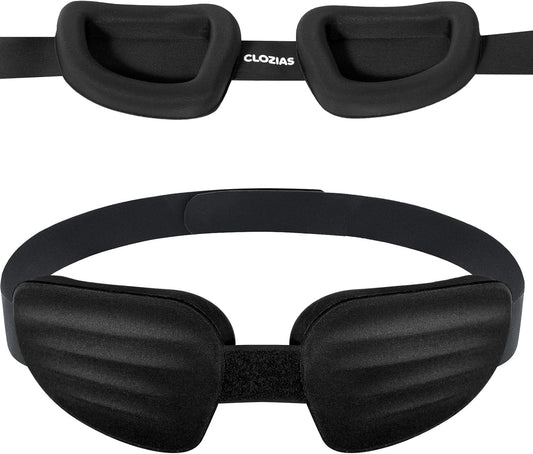 CLOZIA Sleep Mask for Sleeping, 3D Deep Eye Cups B... (Black | Cotton)