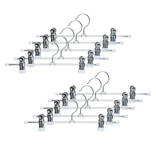 by Reston Lloyd Non-Slip Space-Saving Clothes Hang... (10 Count | White)