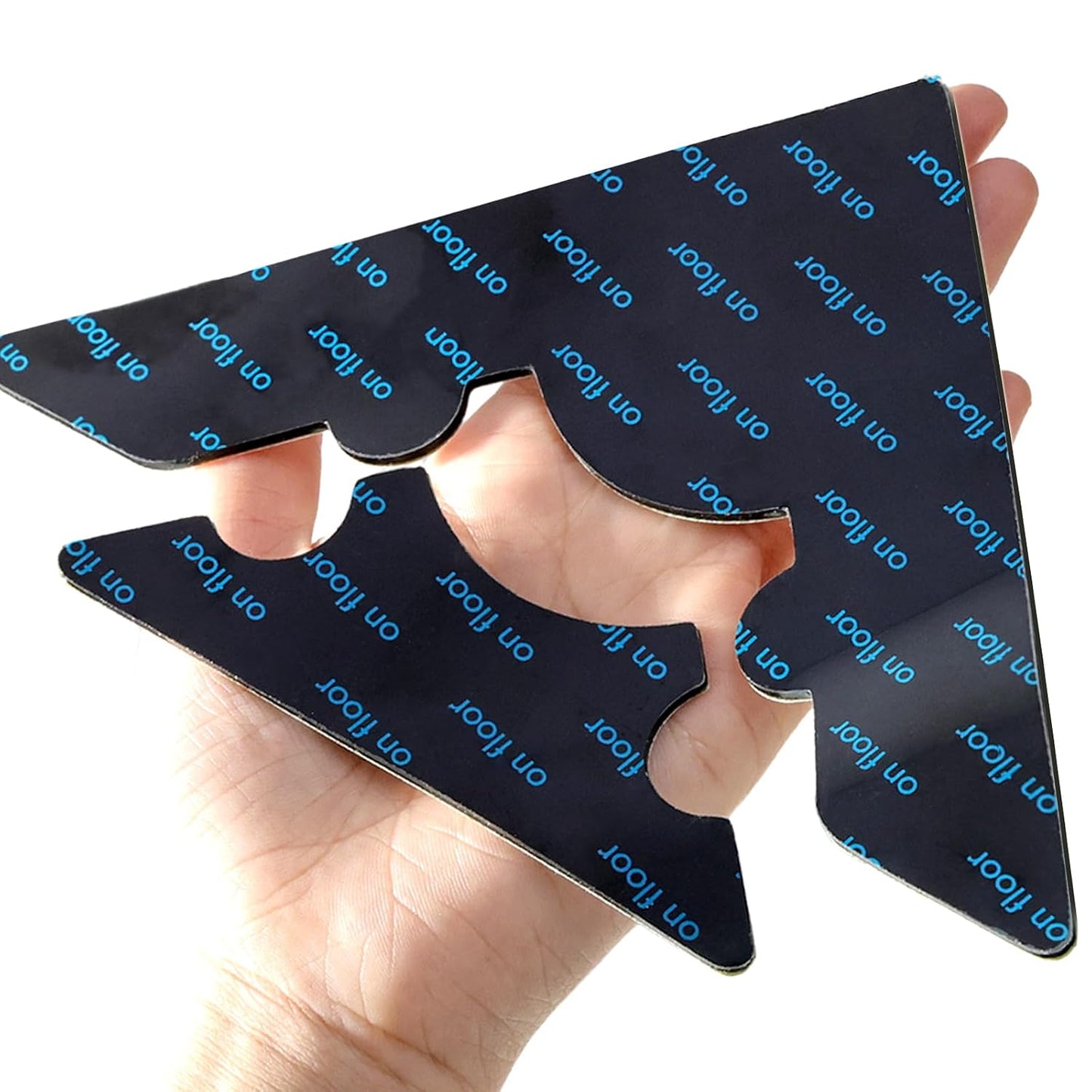 Rug Non Slip Grippers, Reusable Rug Tape, No Damaging for Floor, Carpet Corner Stickers for Hardwood Floors and Tiles, Strong Hold Carpet Gripper for Area Rugs, 8Pcs
