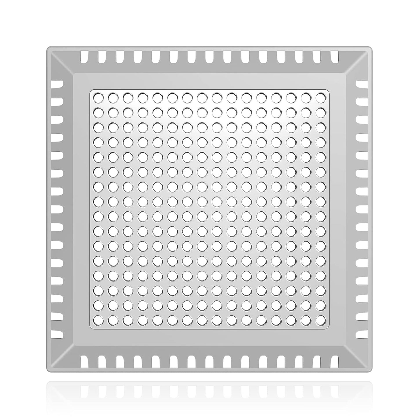 Aluvor Shower Drain Hair Catcher,Quality Shower Strainer Drain Cover | Square Hair Catcher Shower Drain for Bathroom Floor, Shower Hair drain Catcher to Keep Away from Clogged Drain -No Rust!