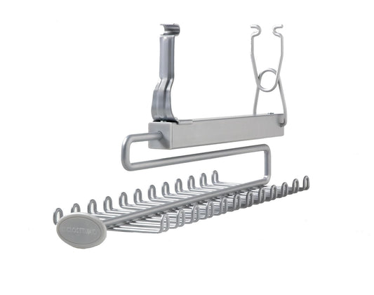 ClosetMaid 78060 Sliding Tie and Belt Rack for Wire Shelving