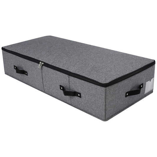 Under Bed Storage Bins with Lids, Closet Organizer... (Plastic)