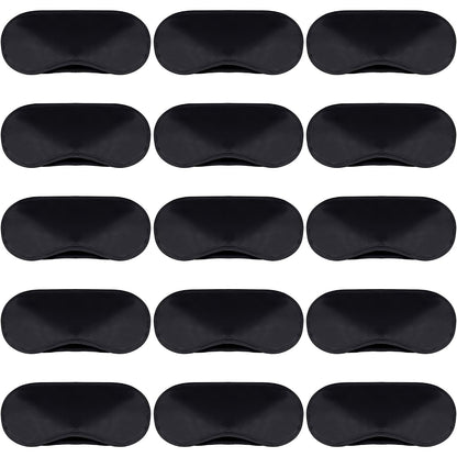 50 Pieces Eye Mask Sleep Masks Bulk Sleeping Blindfold Eye Cover for Games Team Building Party Travel with Nose Pad and Adjustable Strap for Women Men
