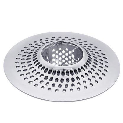 LEKEYE Drain Hair Catcher/Bathtub Shower Drain Hair Trap/Strainer Stainless Steel Drain Protector(Patented Product) | Stainless Steel