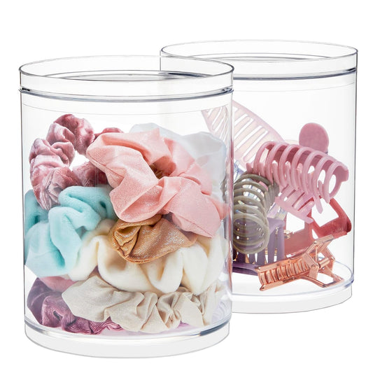 Bella Tall Scrunchie Holder (Transparent | Plastic)