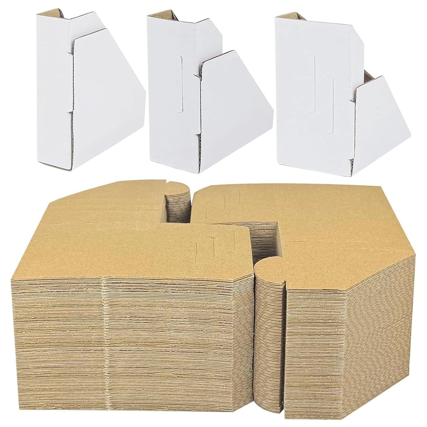 Painting Cardboard Corner Protectors for Artwork Picture Frame | 100 Pack Adjustable Shipping Corner Protectors for Packing and Moving Painting Artworks, Fold 3 Ways, Fit 1",1.5",2.1" Frames