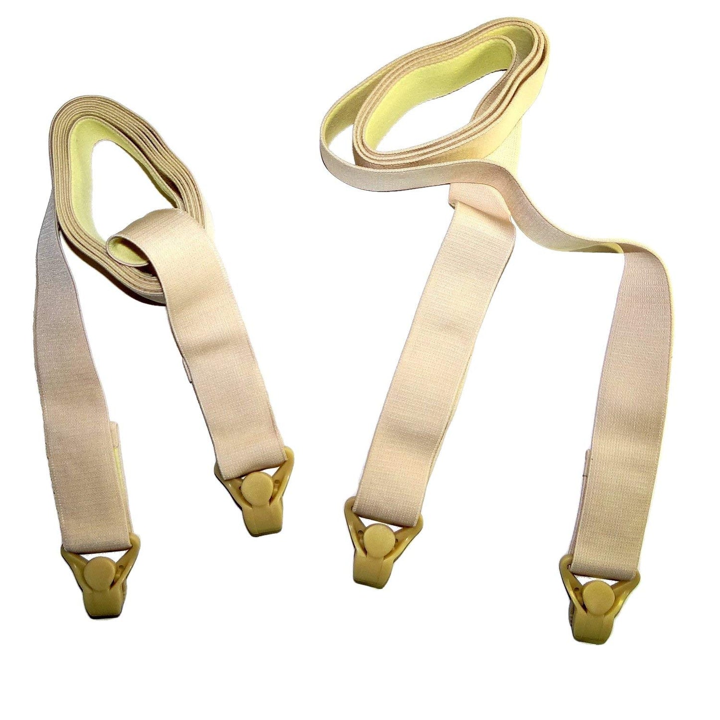 Holdup Crisscross Fitted Sheet Strap Stay-Downs Patented Gripper Clasps | Holdup Crisscross fitted sheet strap stay-downs with USA patented gripper clasps. Secure hold keeps sheets firmly in place.