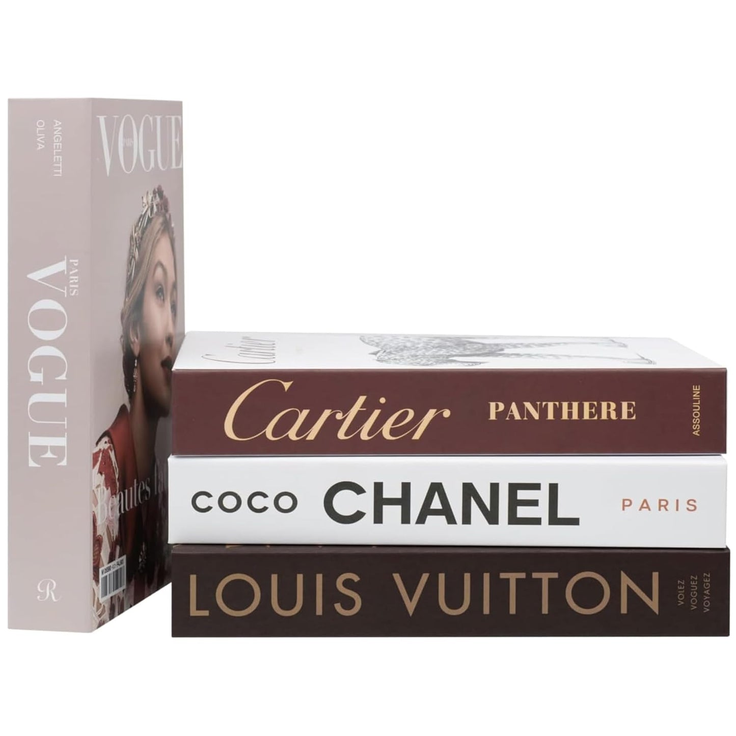 4-7 Pieces Fashion Decorations Book Set. Premium Aesthetic Faux Books for Room Decor. (4)