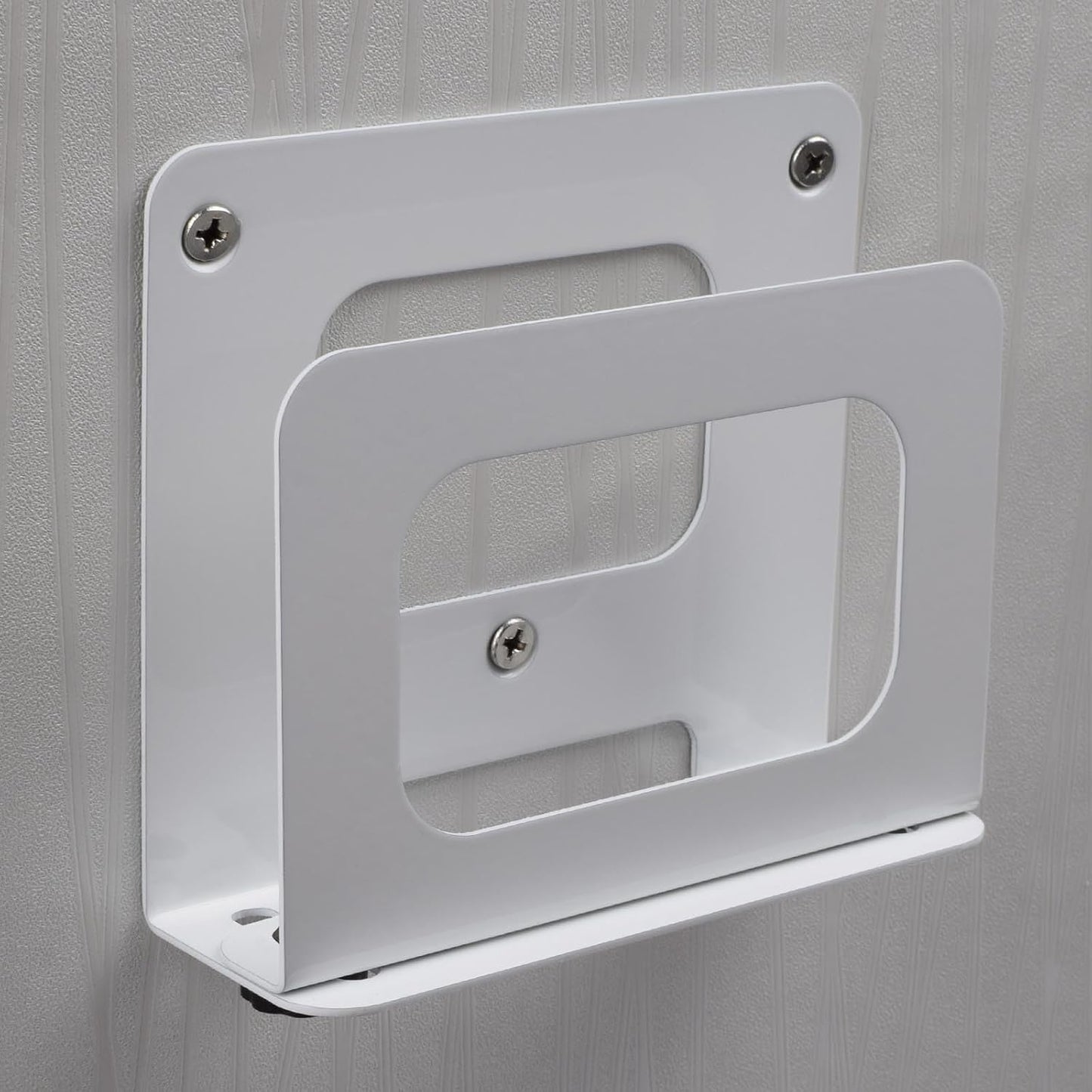 Cable Box Mount Modem Wall Mount Adjustable Wall Mount Holder for Apple TV, Roku, Mac mini, Xiaomi TV Box，Mini PC, Modems, Routers (Narrow)