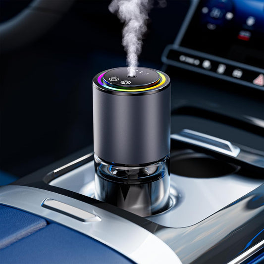 Car Air Freshener Diffuser,Smart Car Air Freshener... (Black)