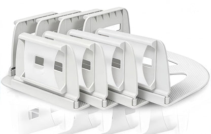 Upgrade Bed Sheet Holders for Corners - 4 Pack One-Time Installation Sheet Locks, Heavy Duty Fitted Sheet Clips to Keep Sheets Tight & Firm, No-Lift Mattress Sheet Grippers, Universal Fit
