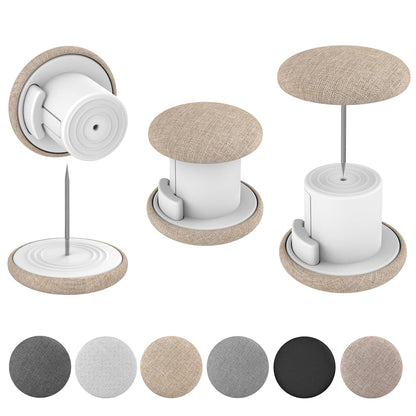 Duvet Clips to Hold Comforter Inside 6Pack, Non-Slip Fasteners to Hold Comforter in Place, Prevent Shifting for Bedding Sheets Quilts Blankets, Double-Sided Soft Fabric Pins (Light Brown)