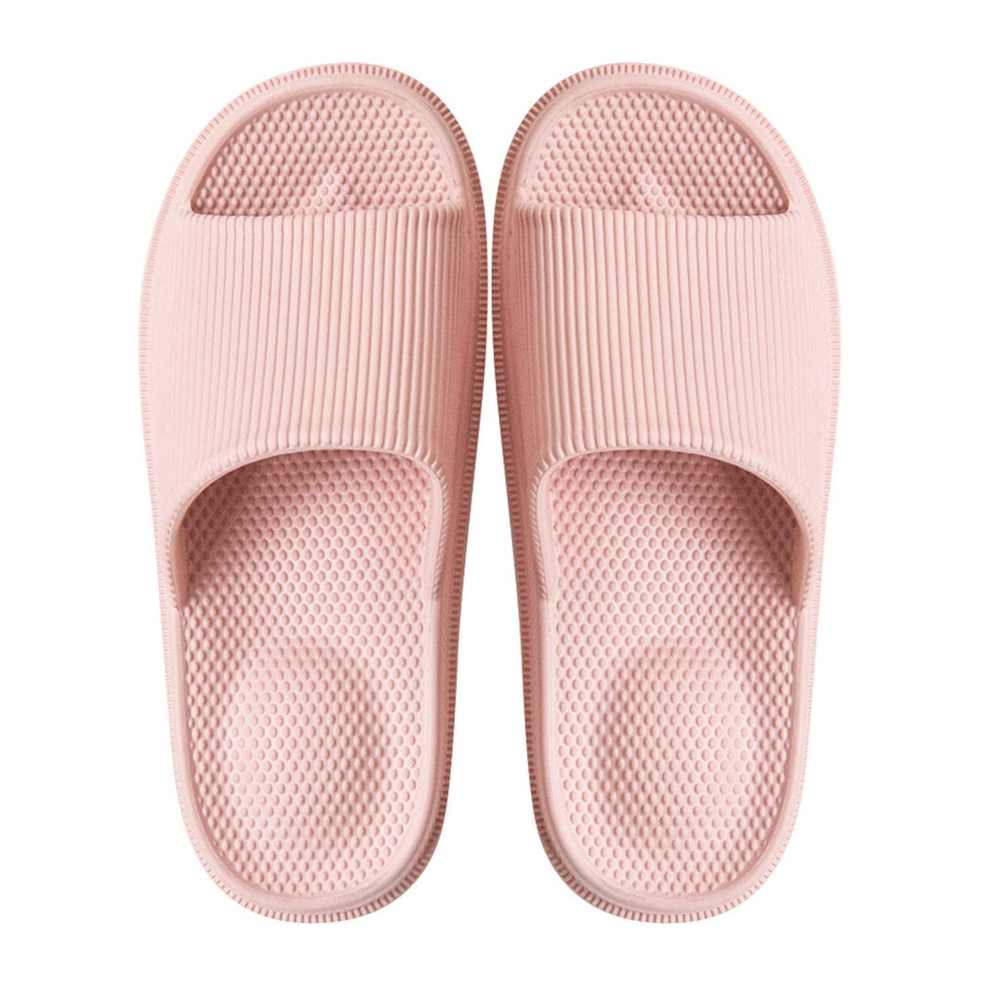 WYSBAOSHU Slippers for Women and Men House Slides Shower Sandals Non-Slip Spa Massage Foam Bathroom Pool Shoes