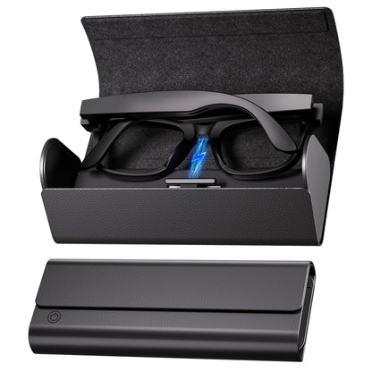 2000mAh Foldable Charging Case for Ray-Ban Meta Gen 2 & Gen 1 Smart Glasses | 2-in-1 Slim Travel Charger Pouch Accessories, Portable Charger Stand, Compatible with Wayfarer/Skyler/Headliner/Blayzer