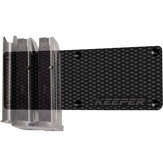 Magnetic Ammunition Holder for Gun Magazines and Clips, Organize Mount in Your Gun Safe, Locker Cabinet, Vault, Ultimate Ammo Storage Accessories for Handgun, Oistol and Rifle Mags, Black