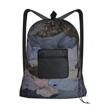Mesh Laundry Bags 36 x 28 Inch Extra Large Travel... (Black | Polyester)