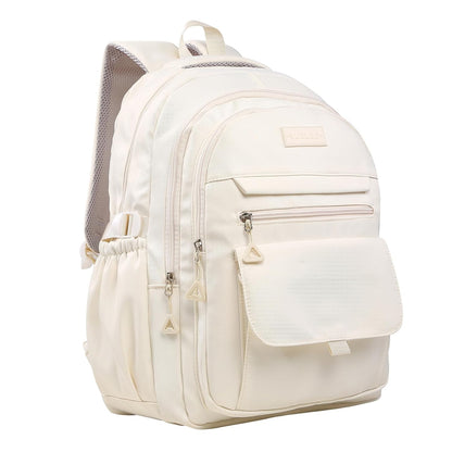 Phaoullzon Girls School Backpack for Boys Middle High College Teen Bookbag | Pink Bow Black Beige Cherry Kids Aesthetic Bag Cute Laptop Daypack Women Travel Book Bag Mochilas Escolares Para Niñas