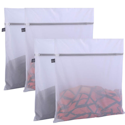 Laundry Bags Mesh Wash Bags, Large Lingerie Bags for Laundry, 4XXL | Fine Mesh, Laundey Bags for Sheet, Blanket, Curtain, Cushion Cover, Comforter, Tumble Dryer Safe, Extra Large