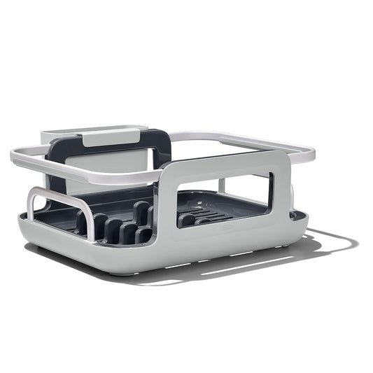 OXO Good Grips Extendable Over-The-Sink Aluminum Drying Dish Rack