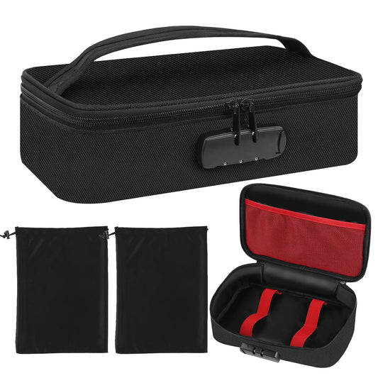 Discreet Lockable Storage Toy Bag Box Organizer Co... (black | Nylon（1680D）)