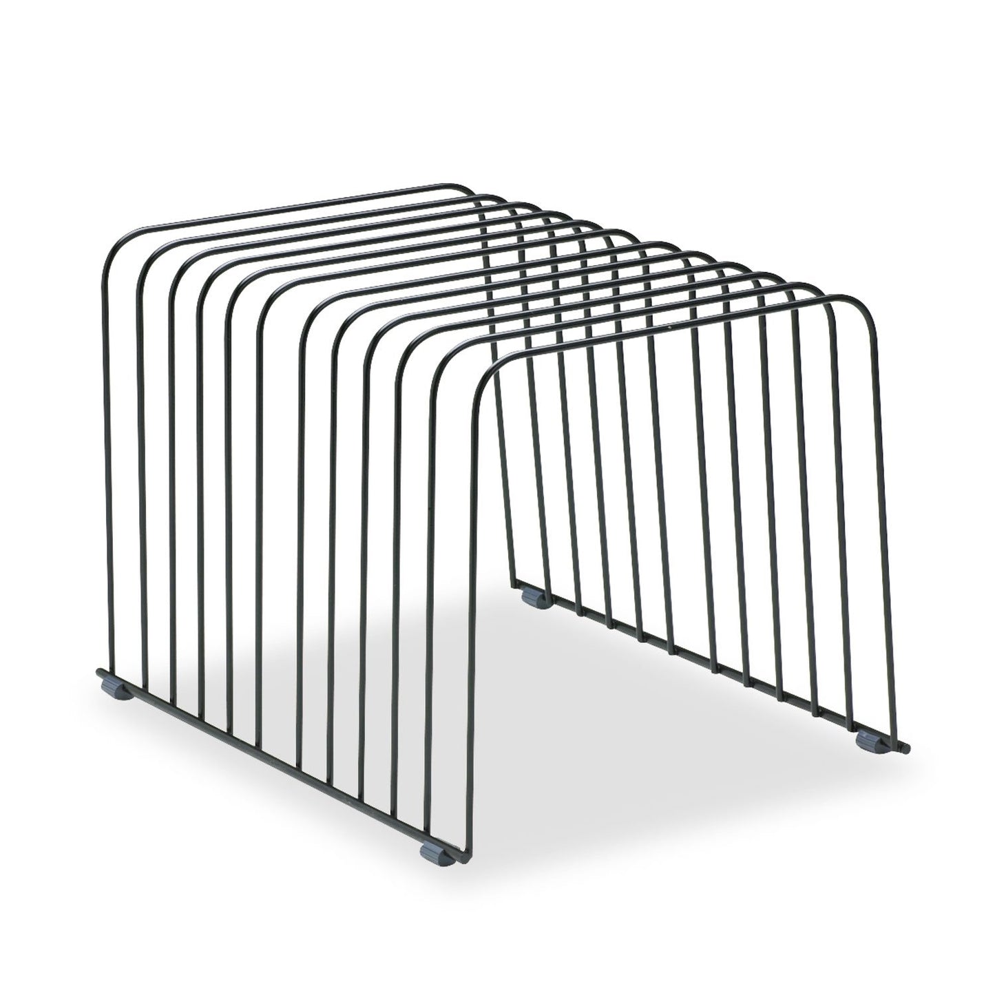 Fellowes 72112 Desktop Organizer, 11 Sections, Wire, 9" x 11-3/8" x 8", Black