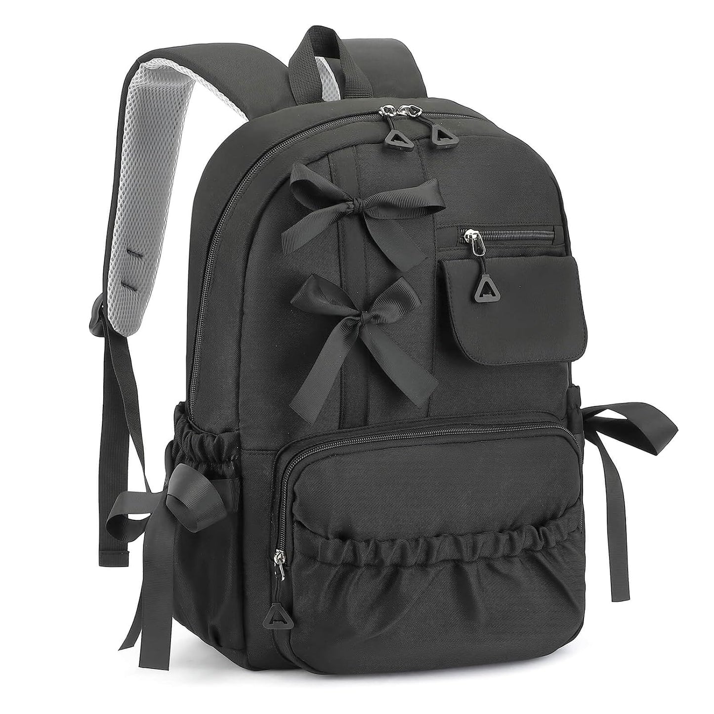 Kawaii Coquette Backpack with Bows for Girls School Bookbag | Teens High Middle Aesthetic Bag