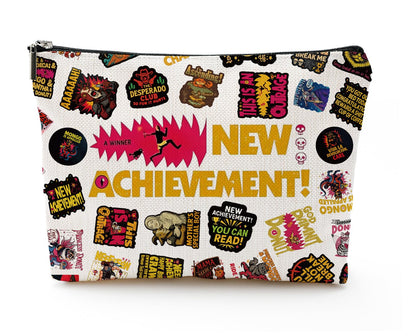 QualityLife DCC Makeup Bag New Achivement Funny Dungeon Book Crawler Reading Carl Merch