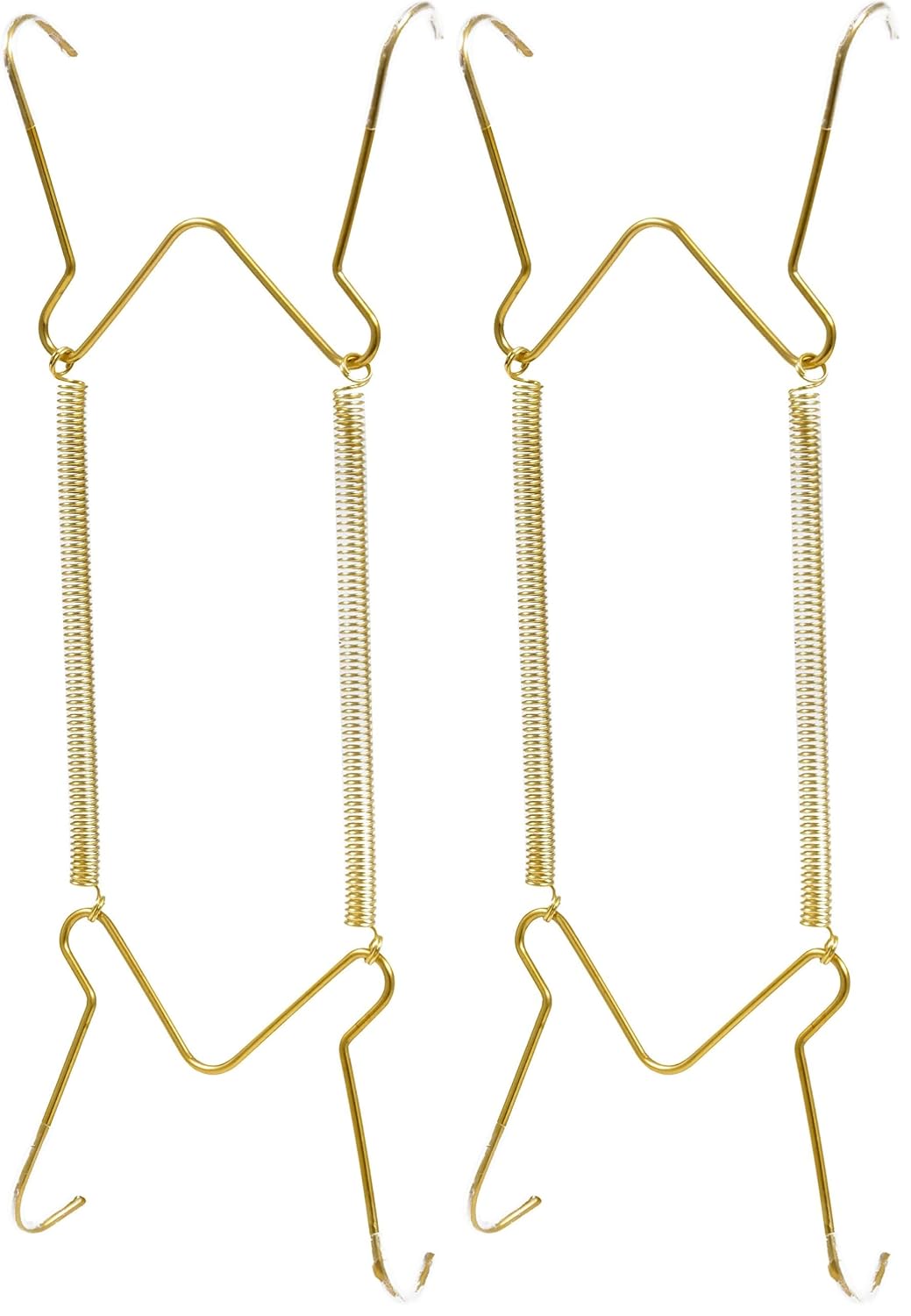 Hillman 122048 Plate Hangers 5-1/2"-8" with Tip Protectors, 1 (Pack of 2)