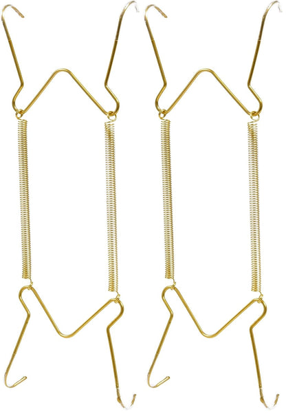 Hillman 122048 Plate Hangers 5-1/2"-8" with Tip Protectors, 1 (Pack of 2)