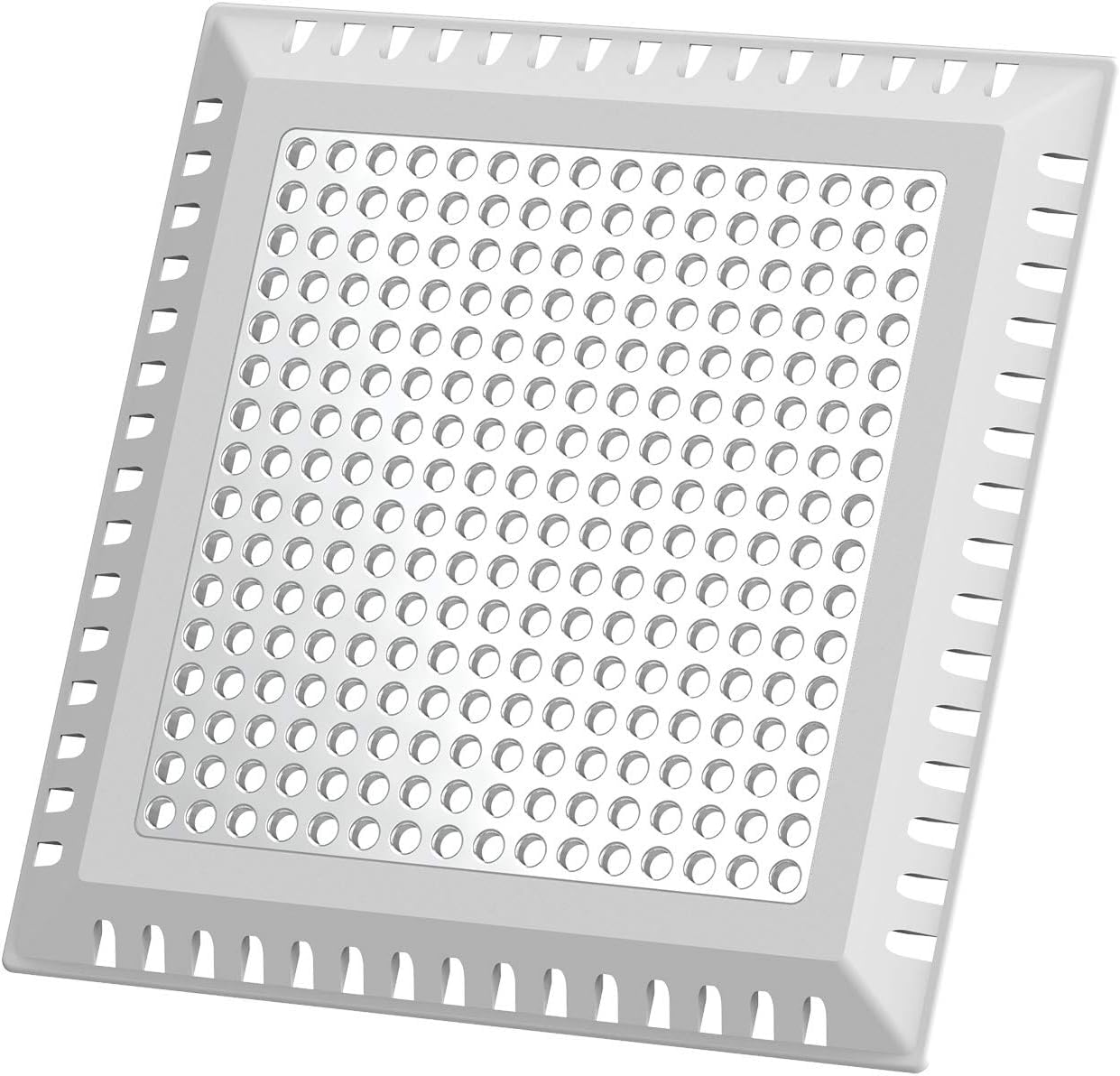 Aojuxix Shower Drain Hair Catcher/Drain Protector/Shower Drain Cover | Stainless Steel and Silicone Hair Trap for Bathroom Floor Drain (Patented Product)