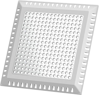 Aojuxix Shower Drain Hair Catcher/Drain Protector/Shower Drain Cover | Stainless Steel and Silicone Hair Trap for Bathroom Floor Drain (Patented Product)